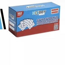 Pokemon Card Armor Plastic Protectors 10 Pack | 4” Sleeves for Shipping & Storag