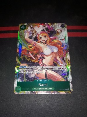Nami (Alternate Art) OP14-031 The Azure Sea's Seven Foil One Piece TCG