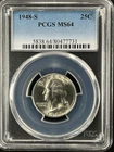 1948-S Washington Quarter — photo from another recent sale