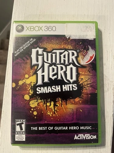 Guitar Hero: Smash Hits (Microsoft Xbox 360, 2009) CIB Complete With Manual