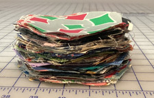 Quilt Pre Cut Hexagons Flower Garden Lot Of 1...