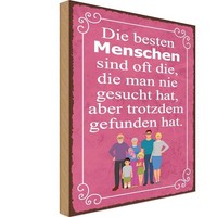 Holzschild 18X12 Cm Die Besten Menschen Sind Oft Spruch Zitat Deko Geschenk Holz