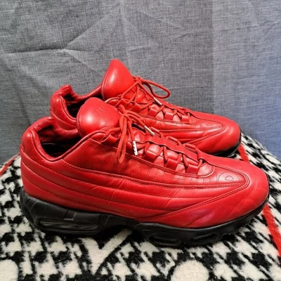 Preços baixos em Nike Supreme x Air Max 95 Lux Gym Red | eBay