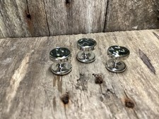 Modern Dress Studs Tuxedo Shirt Buttons Woven Look Blue Background Glint x3