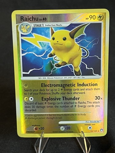 Raichu — Mysterious Treasures