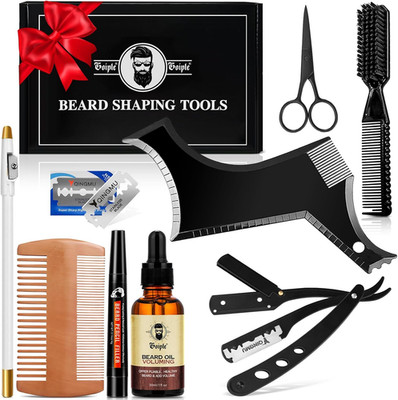 Beard Shaper for Men Beard Shaping Tools - Beard Straightener, Beard Template