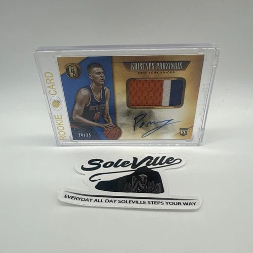 2015-16 Panini Gold Standard Basketball Kristaps Porzingis #303 13/25