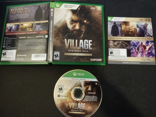 Resident Evil Village Gold Edition (Microsoft Xbox One/Series X 2022) CIB NO DLC