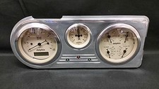 1948 1949 1950 Ford Truck 3 Gauge Cluster Tan