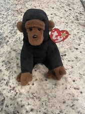 Ty Beanie Baby Congo the Gorilla Plush Toy - 1996-4160-Errors🔥MINT CONDITION🔥