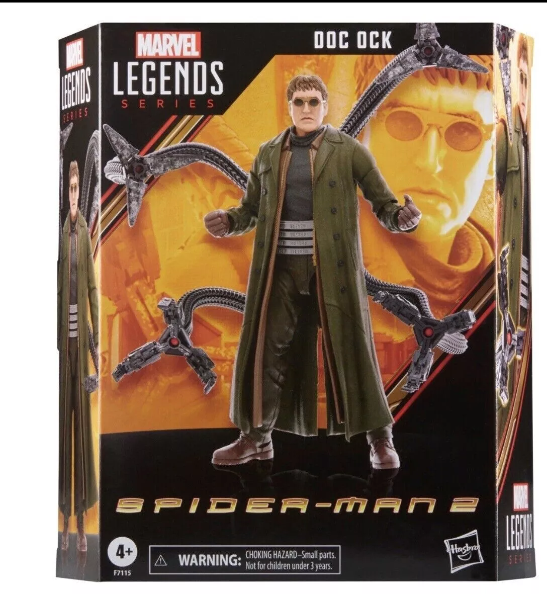 Hasbro Marvel Legends Deluxe Spider-man 2 Doctor Octopus Figure In