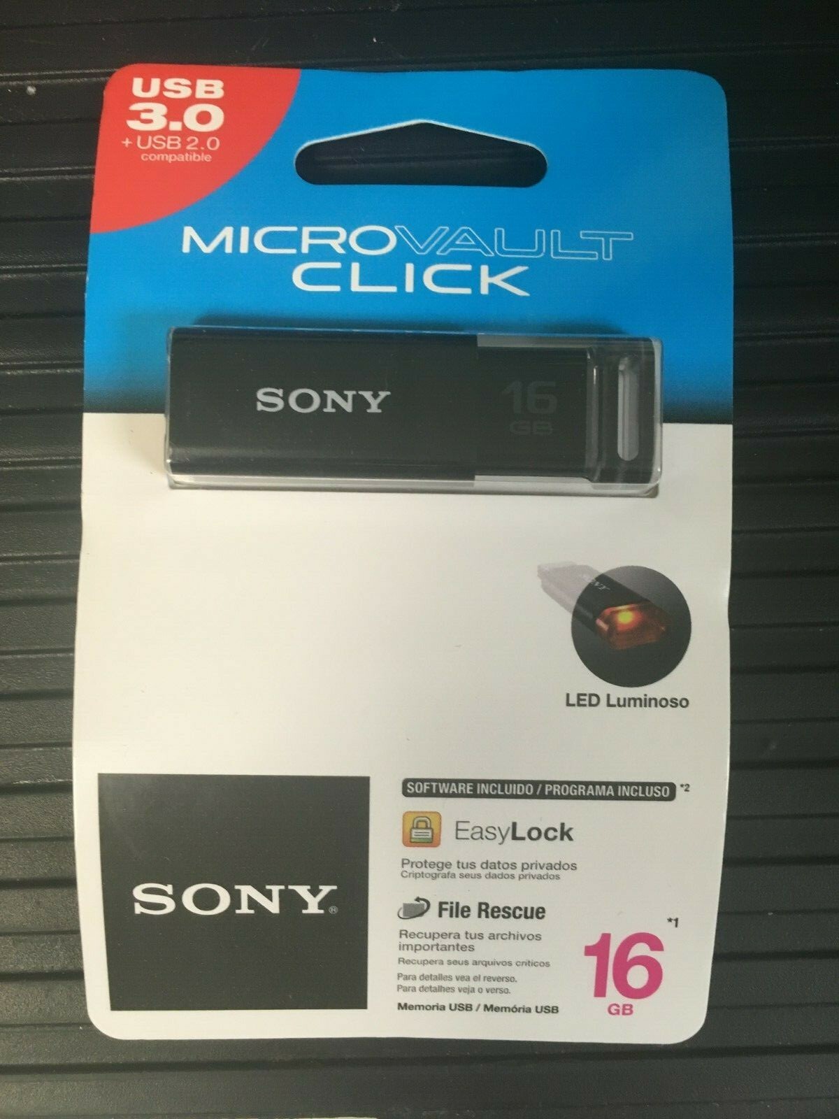 Micro Vault Usb Sony Micro Vault Click 16GB USB Flash Drive USB 3.0