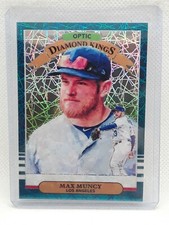 Max Muncy 2019 Donruss Optic Baseball TEAL VELOCITY (05/35) Los Angeles Dodgers
