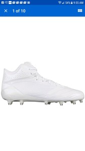 all white adidas cleats