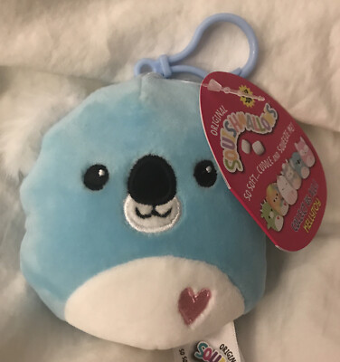 Squishmallow Paul the Koala Clip 3.5 Inch Valentineâs 2021 734689299164 | eBay