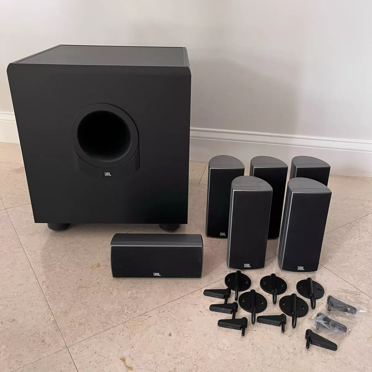 JBL 7 Piece Surround Sound Theatre Set | eBay