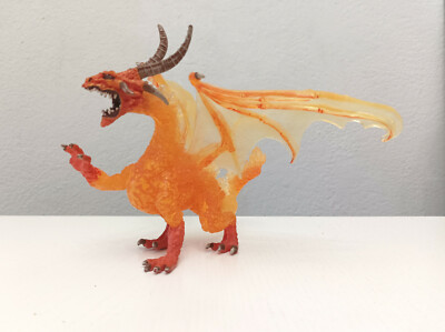 Plastoy Transparent Great Fire Dragon From 2010