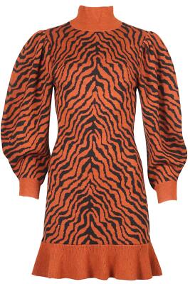 ULLA JOHNSON MINIKLEID AUS WOLLE SMALL