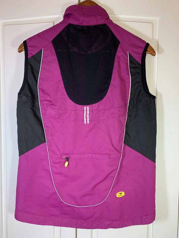 Sugoi Cycling Jersey Women’s Size Medium Full Zip Vest Windbreaker Lightweight - Image 3 of 4