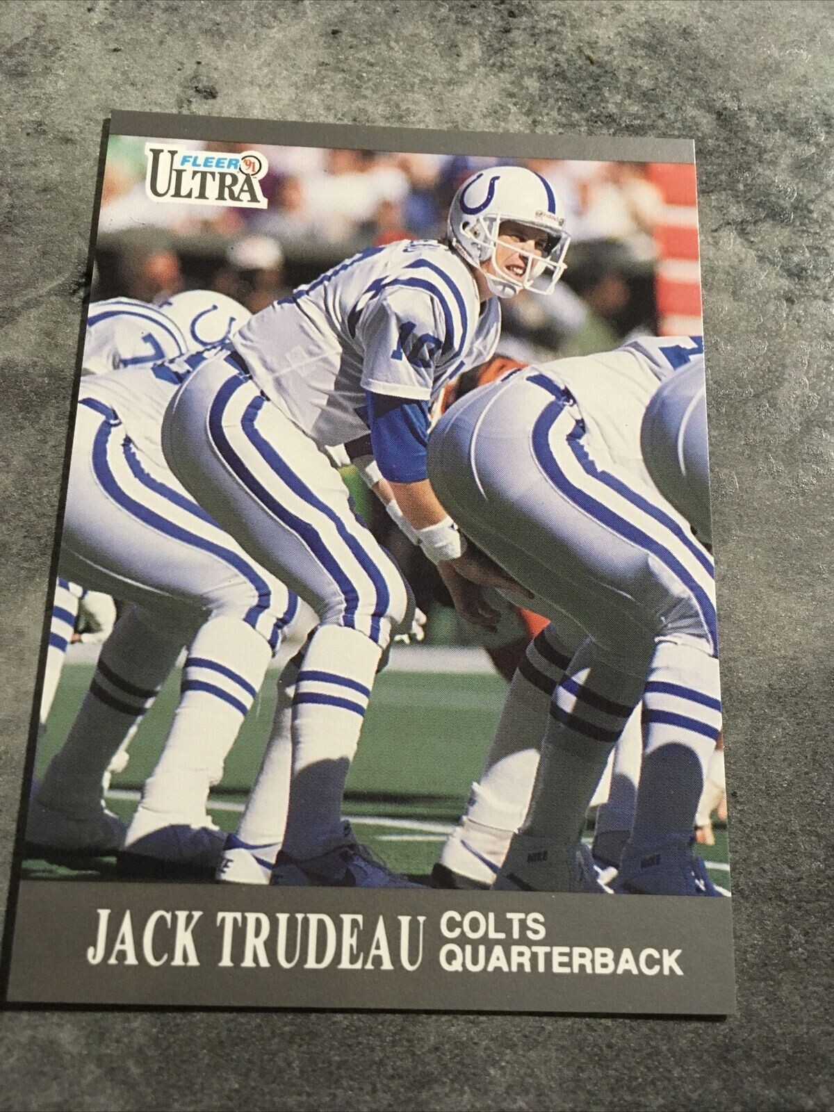Jack Trudeau Colts 1991 Fleer Ultra #62