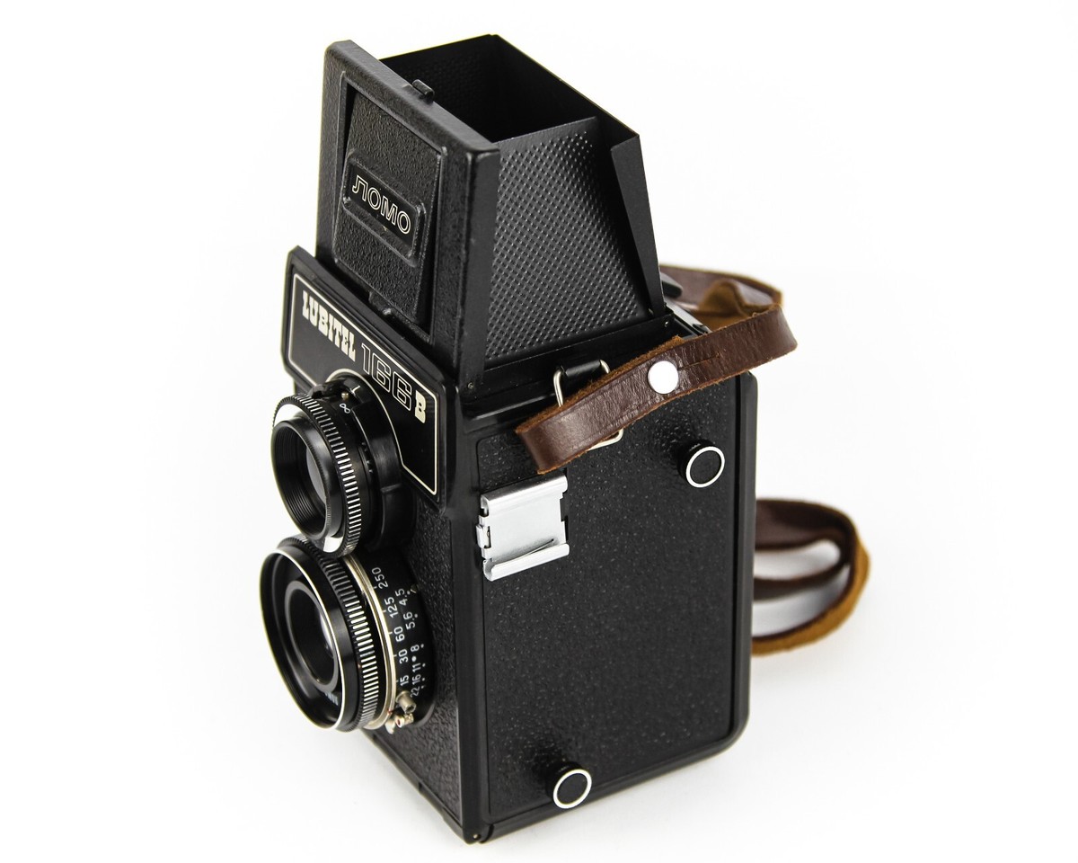 LUBITEL 166 B Soviet camera LOMO Lens TRIPLET - 22 (4.5/75) Made