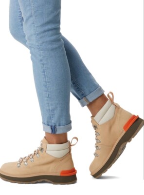 Brand New Sorel Women's Hi-Line Hiker Waterproof Boots Ceramic Major US 7 NWT