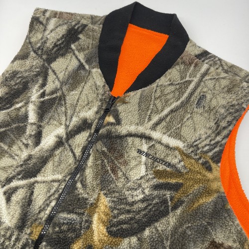 Winchester Gilet Polaire Homme L Camouflé Réversible Chasse Extérieur Gorpcore