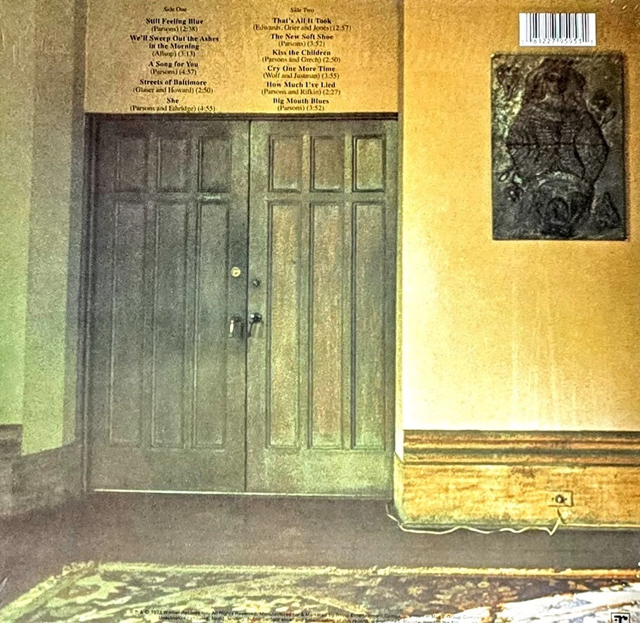 GRAM PARSONS GP - VINYL LP " NEW, SEALED " - Image 2 of 2