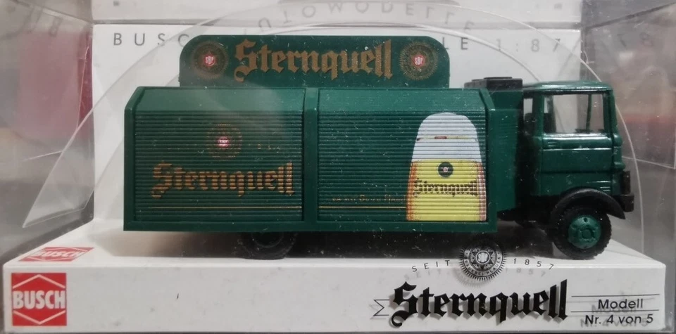 BUSCH 40783 Mercedes Benz LP809 "Sternquell" - scala H0 - Immagine 2 di 4