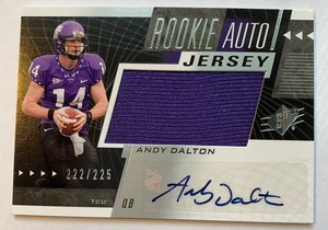 2011 ANDY DALTON SPX AUTO JERSEY RC 222/225 Autograph &hellip;