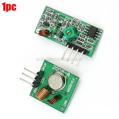1Pcs For Arduino Rf Transmitter And Receiver Link Kit Arm Mcu 315Mhz ...