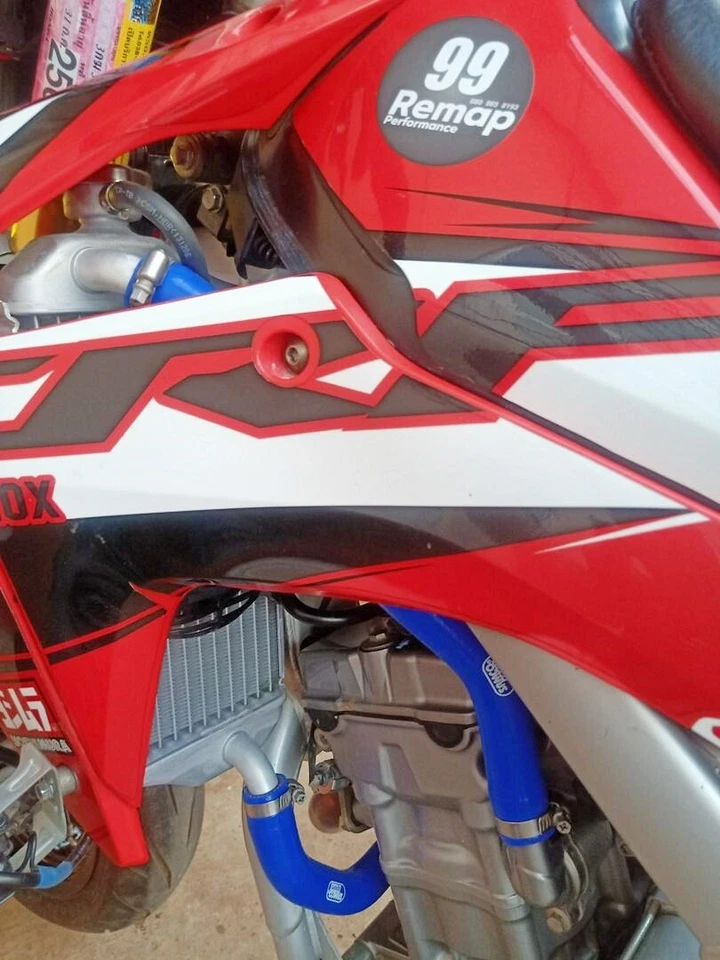 Hose Radiator For Honda CRF250 L M RALLY Silicone Coolant Hoses Crf450r Blue -P - Изображение 2 из 4