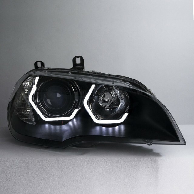 BMW X5 E70 (2007 2013) ICONIC LIGHTS KIT + NEW HEADLIGHT LENS COVERS