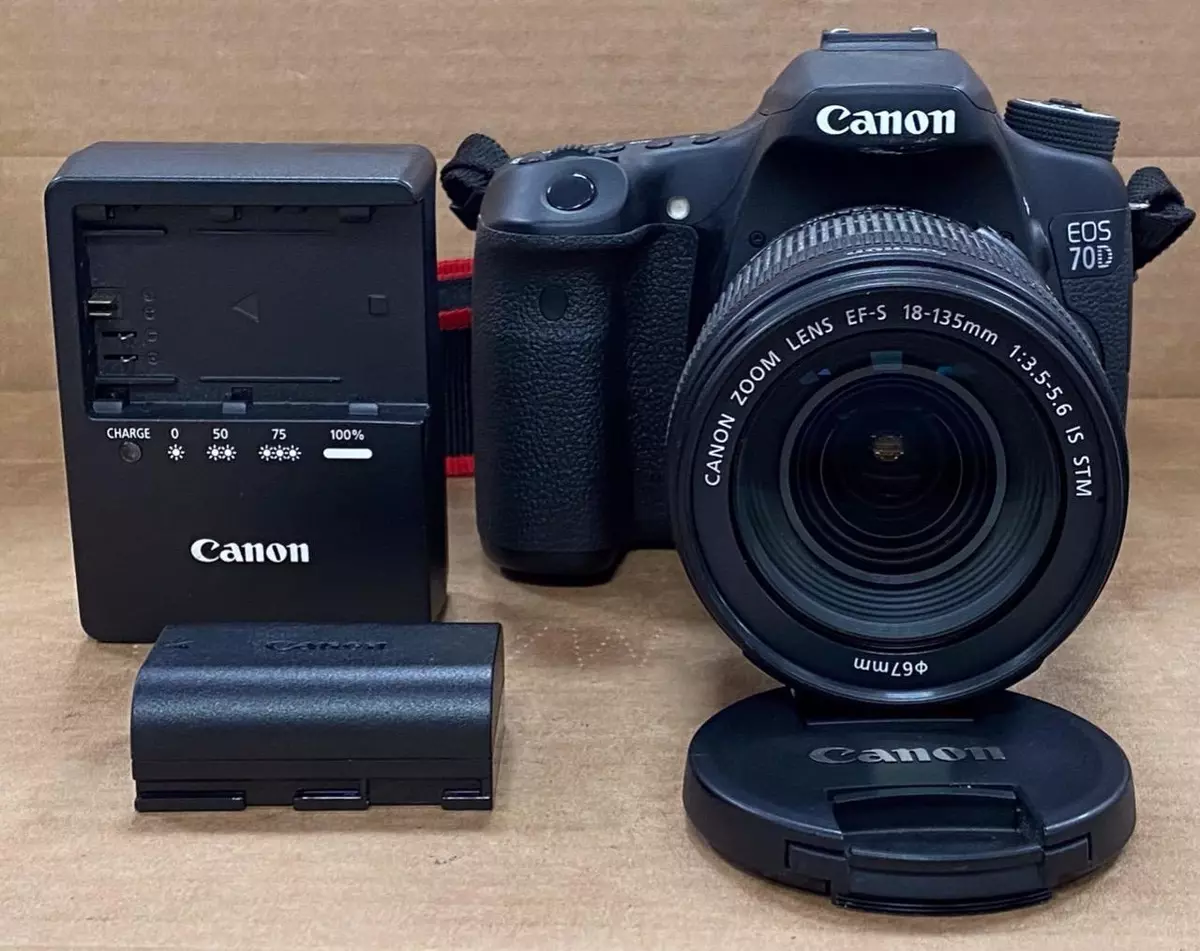 Canon EOS 70D DSLR Camera