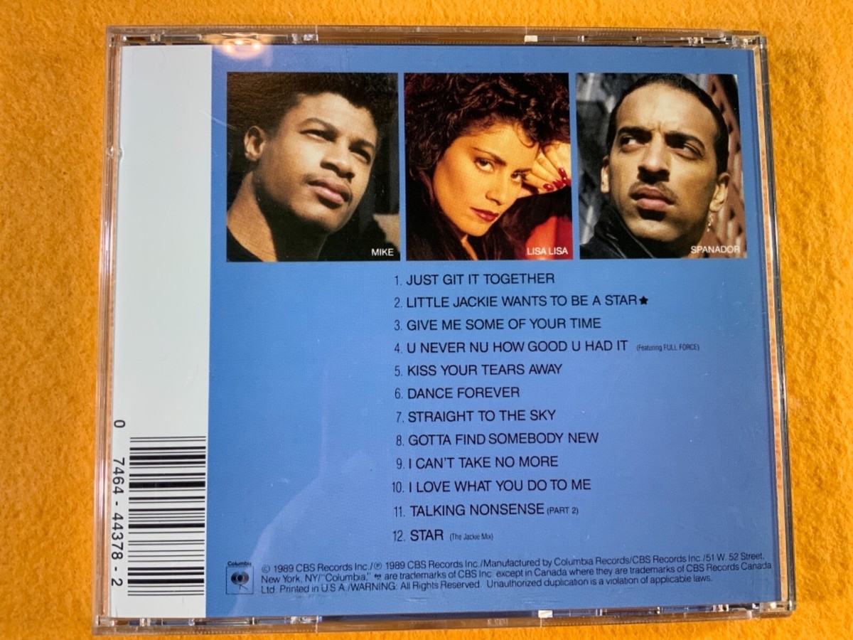 D7-84 LISA LISA & CULT JAM Straight To The Sky .. 1989 - CD - R&B
