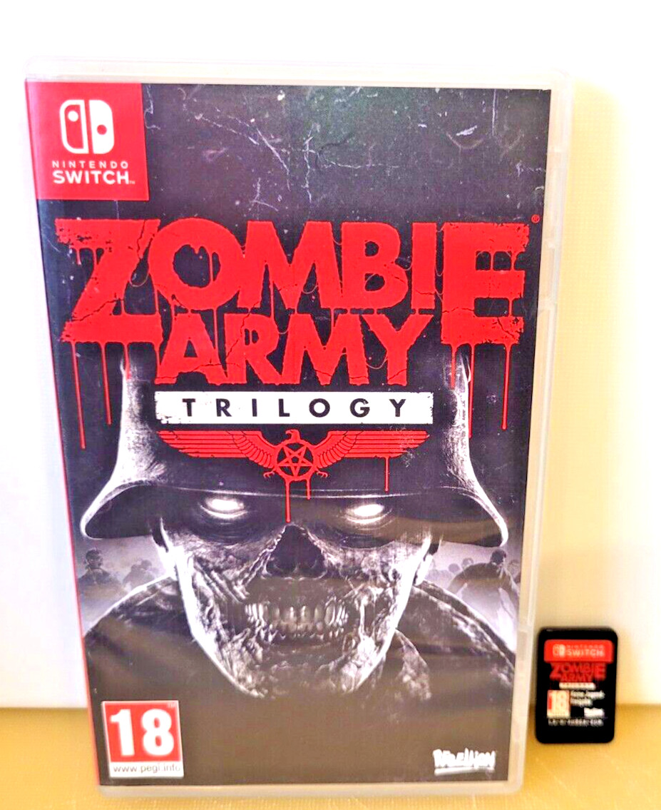 Zombie Army Trilogy Nintendo Switch EXCELLENT Condition Cartridge Version
