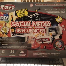 PLAYZ Social Media Influencer STEM Activity Kit New!