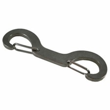 Scuba Dive 4" Stainless Steel Double Ended Snap Bolt