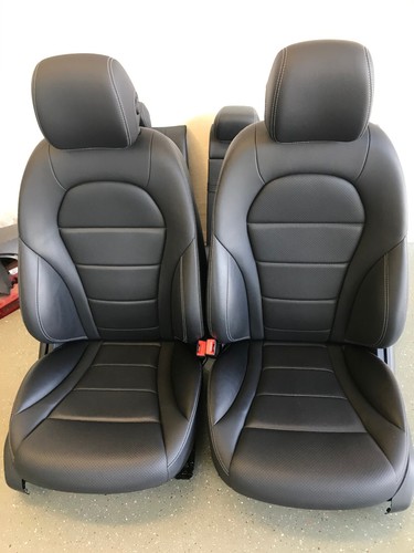Innenausstattung Sitze Mercedes C-Klasse W205 Kombi Leder Schwarz