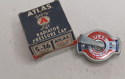 #ad Atlas S 16 Safety Lift Radiator Pressure Cap 56 58 Packard Clipper See Desc $30.99