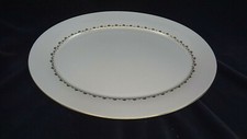 oxford china milburne pattern oval serving platter 16"