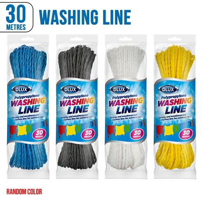 30M Waschlinie Polypropylen wetterfeste Kleidung Linie verdrehtes Seil Outdoor 