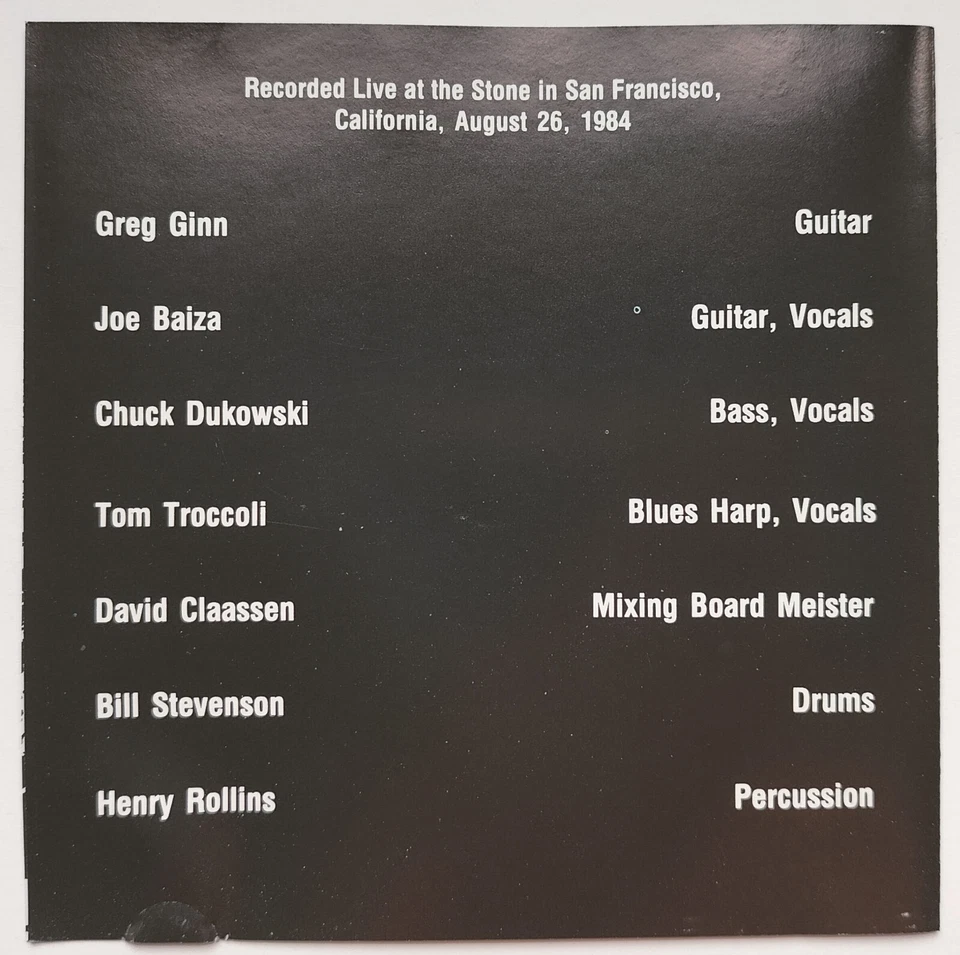 OCTOBER FACTION October Faction CD 1991 Black Flag Fugazi fIREHOSE Minutemen SWA - Bild 4 von 4