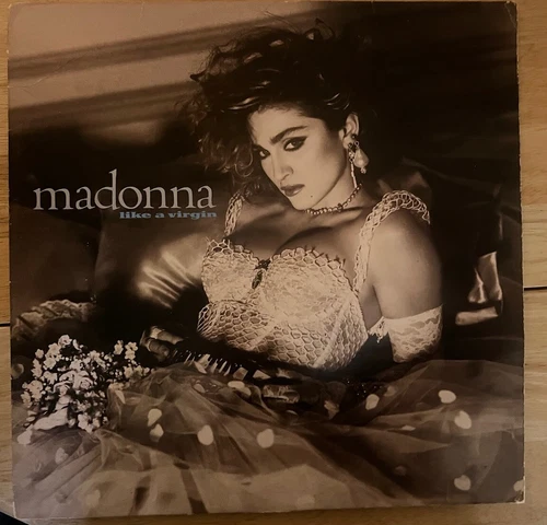Madonna Like A Virgin 1984 Vinyl Record LP /  Sire 1-25157 Vintage