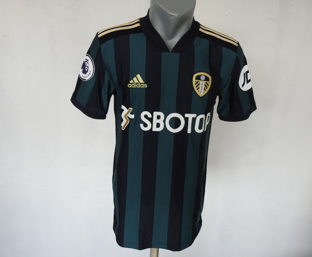 Leeds United 2020 Away Jersey #20 Rodrigo M. Adidas Green Shirt