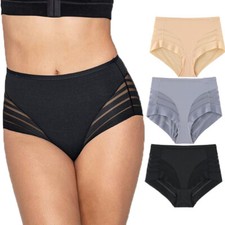 Lotto 3 slip mutandine intime donna sexy francesi trasparenti