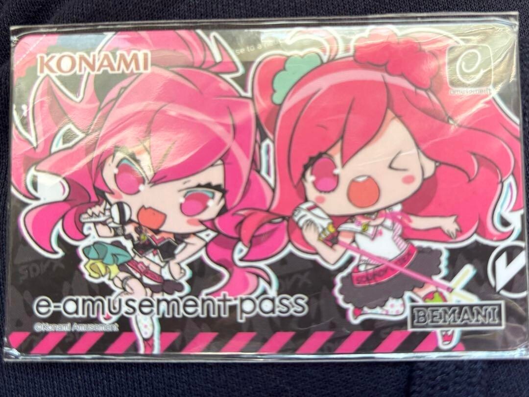 e-amusement pass レイシス グレイス SDVX Konami e-AMUSEMENT Card Sound Voltex Grace & Rasis SDVX