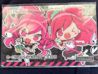 e-amusement pass レイシス グレイス SDVX Konami e-AMUSEMENT Card Sound Voltex Grace & Rasis SDVX