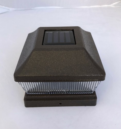 10-Pk Solar (Top Of Metal Material) Cap SMD LED Light For 4"X4" Or 5"x5" Post - 第 9/43 張圖片