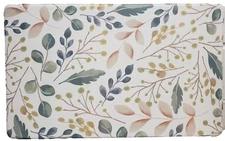 ANTI-FATIGUE NON SLIP FLOOR PVC FOAM MAT (18"x30") LEAVES & BERRIES, HL